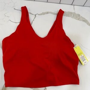 All in Motion Red Tank Top